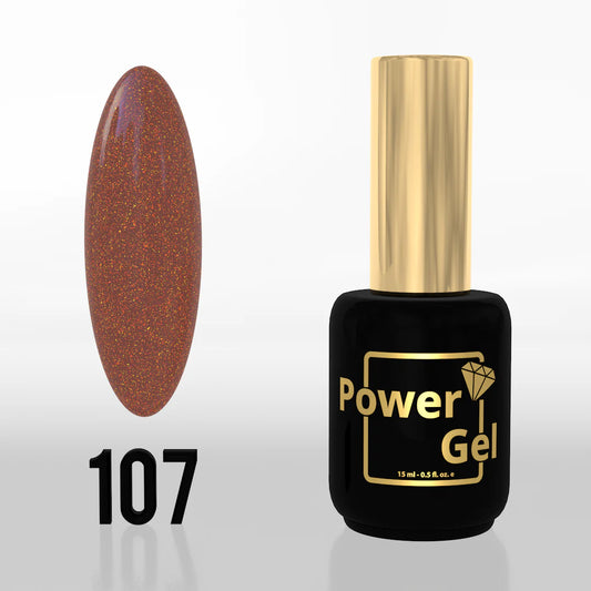 Power Gel לק ג'ל פאוור ג'ל 107