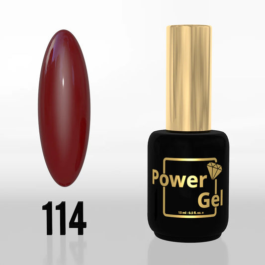Power Gel לק ג'ל פאוור ג'ל 114