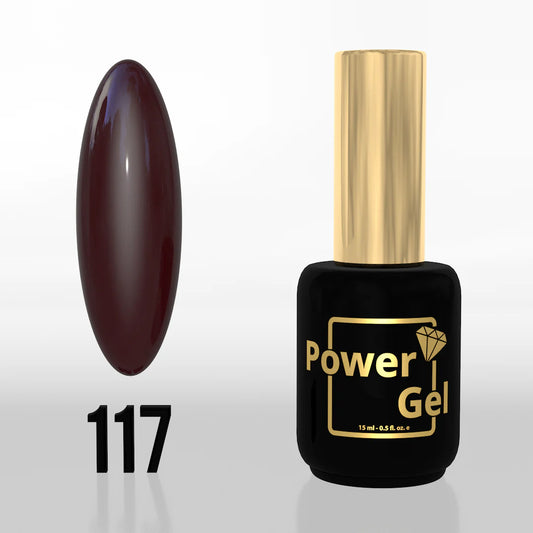 Power Gel לק ג'ל פאוור ג'ל 117