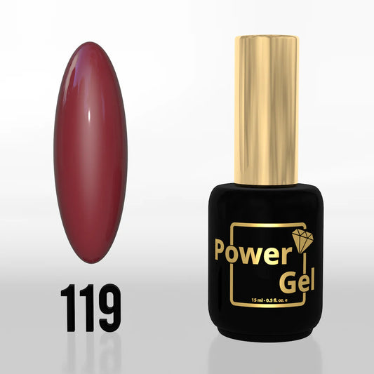 Power Gel לק ג'ל פאוור ג'ל 119