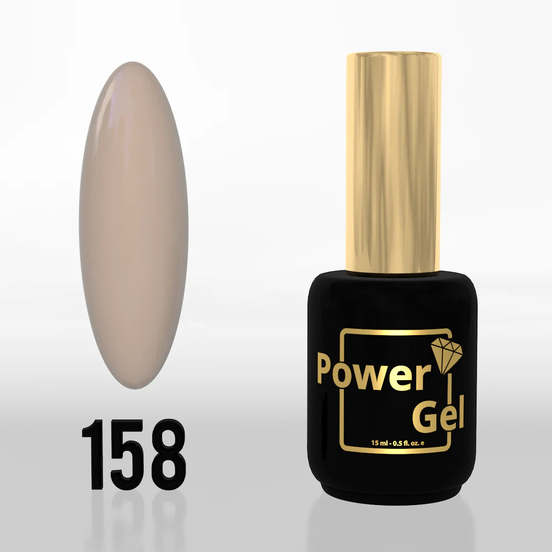 Power Gel לק ג'ל פאוור ג'ל 158