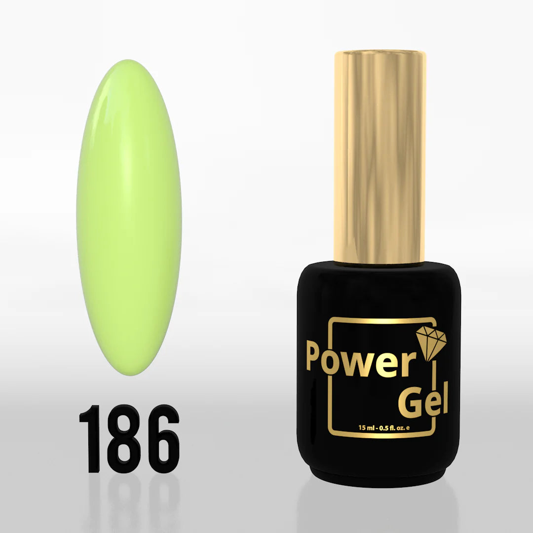 Power Gel לק ג'ל פאוור ג'ל 186