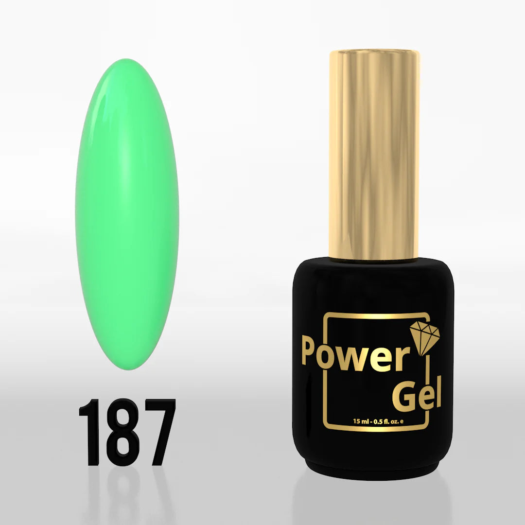 Power Gel לק ג'ל פאוור ג'ל 187